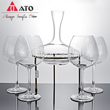 Ato Crystal Whisky Decanter Set Wine Glass Set